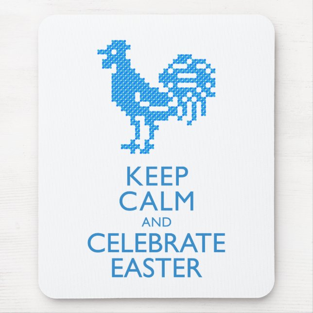 MOUSEPAD MANTENHA CALMA E CELEBRE A PÁSCOA (Frente)