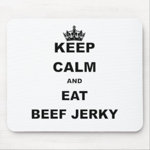 MOUSEPAD MANTENHA CALMO E COMA A CARNE DE VACA SECA