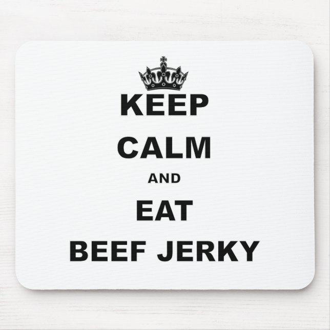 MOUSEPAD MANTENHA CALMO E COMA A CARNE DE VACA SECA (Frente)