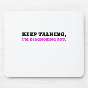 Mousepad Mantenha falar Im que diagnosticam o