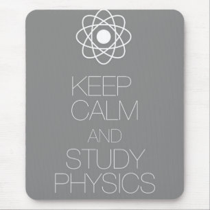 Mousepad Mantenha física calma e do estudo