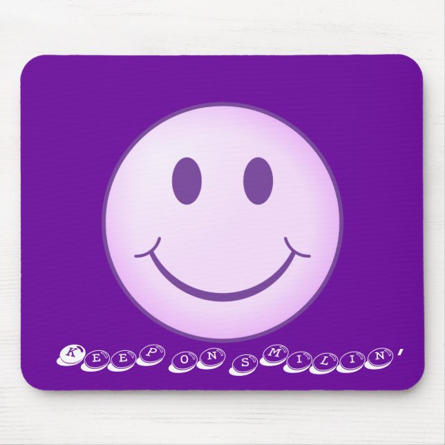 Mousepad Mantenha no smilin (Frente)