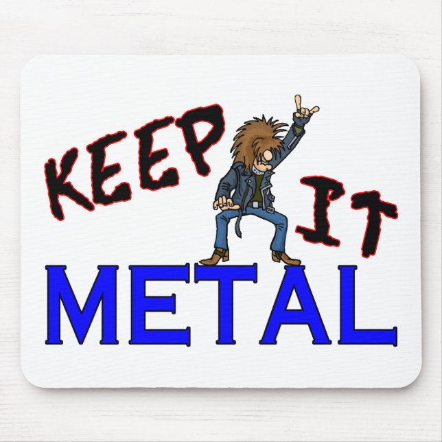 Mousepad Mantenha-o metal (Frente)