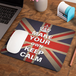 Mousepad Mantenha o Modelo de Calma - Suporte do mouse da t