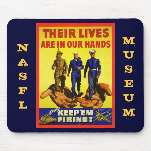 Mousepad Mantenha-os acendimento (Frente)