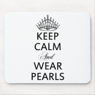 Mousepad Mantenha palavras Quot CALMAS e do DESGASTE das
