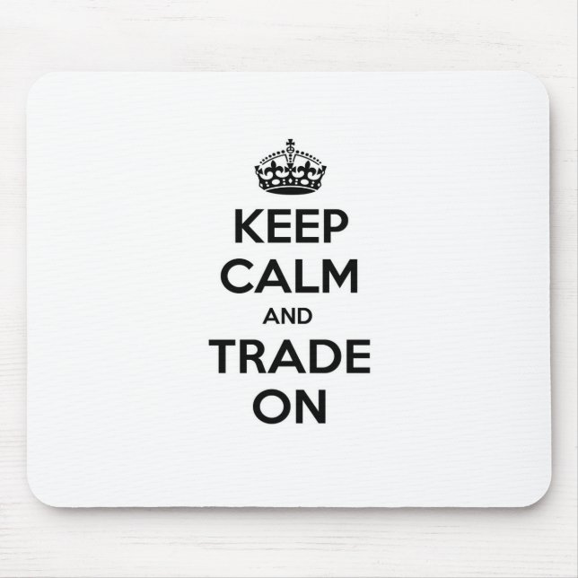 Mousepad Mantenha-se Calmo e Troque-se (Frente)