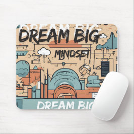 Mousepad Mantenha-se inspirado - Designs motivacionais e de