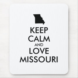 Mousepad MANTER CALM e AMAR MISSOURI personalizáveis