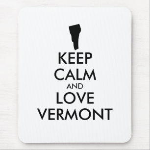 Mousepad MANTER CALMO e AMOR personalizáveis VERMONT