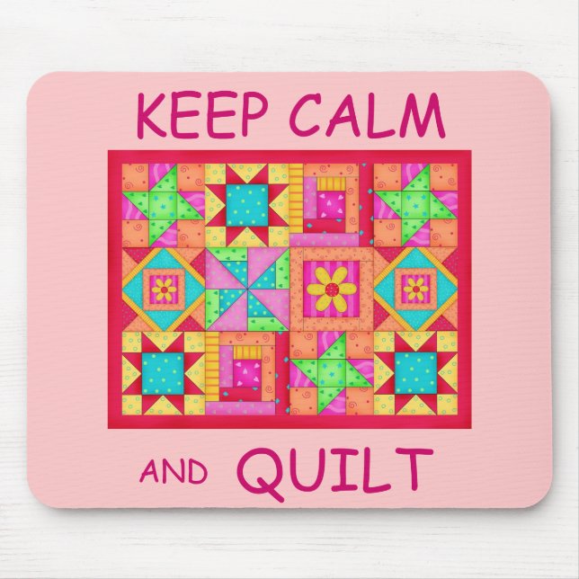 Mousepad Manter Calmo e Inclinação de Patches de Vários Blo (Frente)