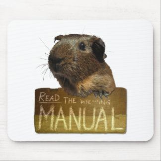 Mousepad Manual da cobaia