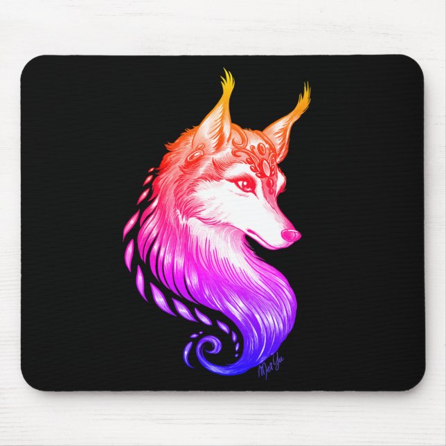 Mousepad Mão à moda tapete do rato confortável tirado do (Frente)