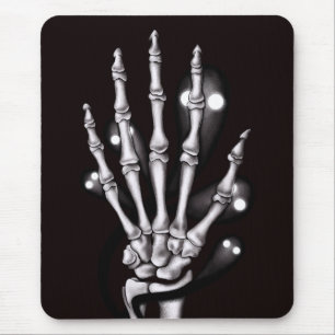 Mousepad Mão de esqueleto com os fantasmas assustadores