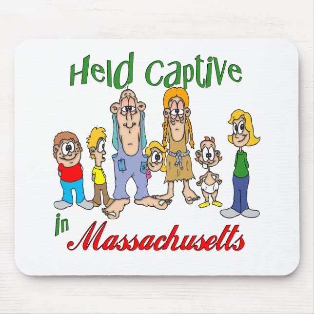 Mousepad Mão-de-Obra em Massachusetts (Frente)