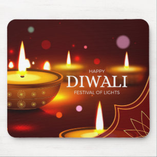 Mousepad Mão de rato de Diwali