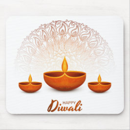 Mousepad Mão de rato de Diwali