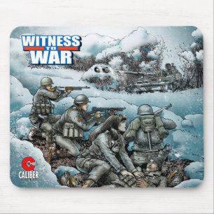 Mousepad Mão de rato de Testemunha à Guerra