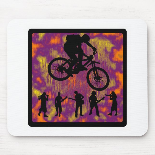 Mousepad Mão esquerda da bicicleta (Frente)