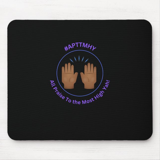 Mousepad Mãos à tona #APTTMHY (Frente)