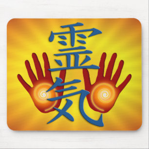 Mousepad Mãos de Reiki