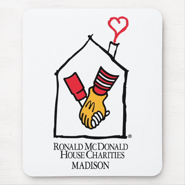 Mousepad Mãos de Ronald McDonald (Frente)
