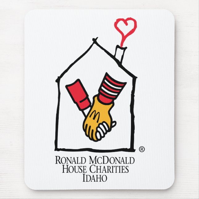 Mousepad Mãos de Ronald McDonald (Frente)