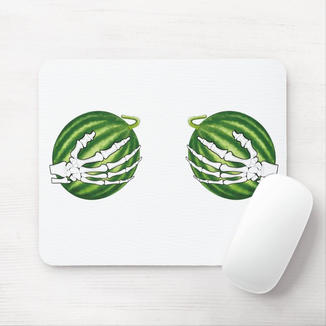 Mousepad Mãos do Esqueleto Dia de as Bruxas engraçado Segur (Com mouse)
