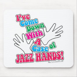 Mousepad Mãos do jazz!
