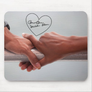 Mousepad Mãos do Presidente Barack e Michele Obama