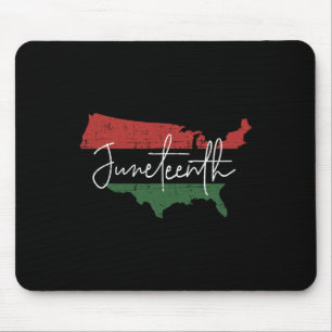 Mousepad Mapa Americano com Bandeira Pan-Africana para 11 d