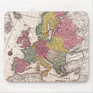 Mousepad Mapa antigo antigo inspirado (9)