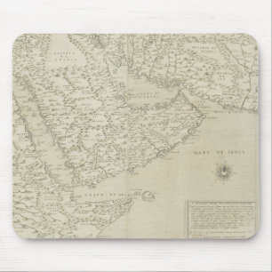 Mousepad Mapa antigo do chifre de África