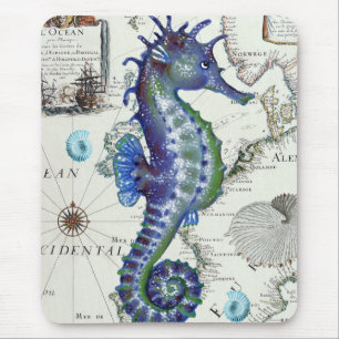 Mousepad Mapa Antigo do Mar
