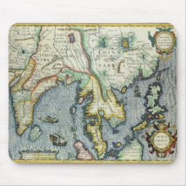 Mousepad Mapa antigo do Sudeste Asiático por Mercator / Hon