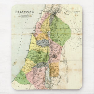 Mousepad Mapa antigo - Palestina bíblica