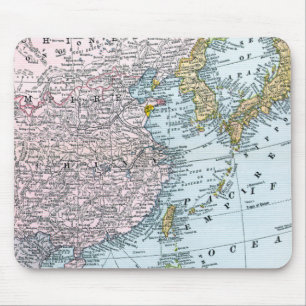 MOUSEPAD MAPA: ÁSIA ORIENTAL, 1907