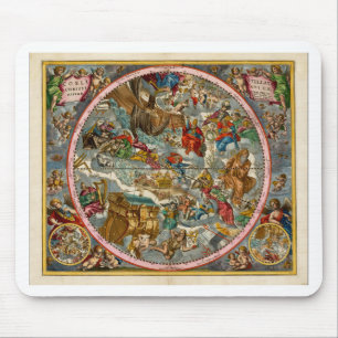 Mousepad Mapa Celestial Antiquado I