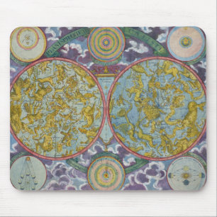 Mousepad Mapa celestial dos planetas