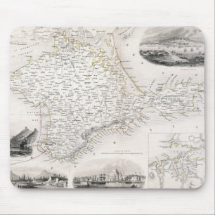 Mousepad MAPA: CRIMEIA, c1855