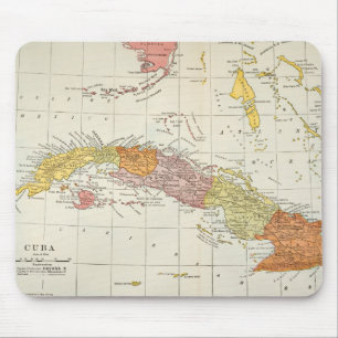 MOUSEPAD MAPA: CUBA, 1900