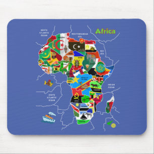 Mousepad Mapa da África