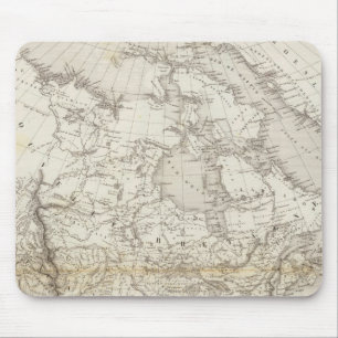 Mousepad Mapa da América do Norte