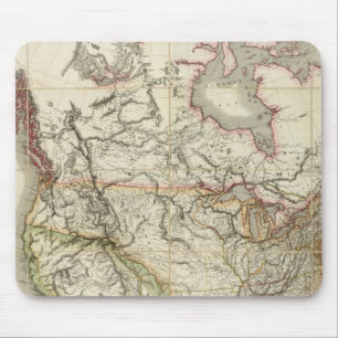 Mousepad Mapa da América do Norte 4