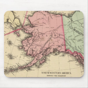 Mousepad Mapa da América do Norte por Mitchell