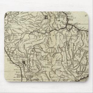 Mousepad Mapa da América do Sul