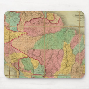 Mousepad Mapa da América do Sul 2