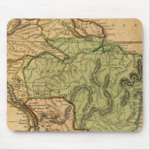 Mousepad Mapa da América do Sul por Worcester