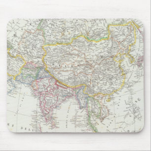 Mousepad Mapa da Ásia