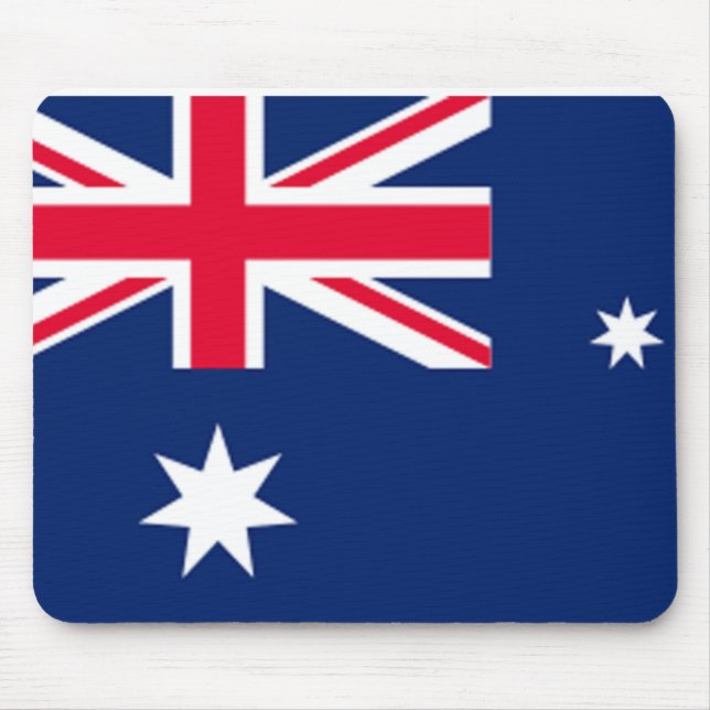 Mousepad Mapa da AUSTRÁLIA - Presente na bandeira australia (Frente)
